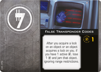 False Transponder Codes
